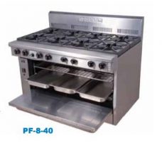 Goldstein PF-8-40 Gas 8 burner Oven Range