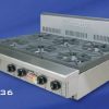 Goldstein PFB-36 Gas 6 burner Cooktop