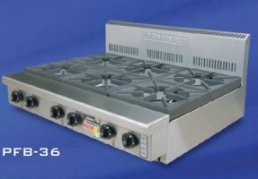 Goldstein PFB-36 Gas 6 burner Cooktop