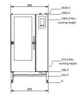 Houno K Line K1.16R Electric Roll In Combi Oven