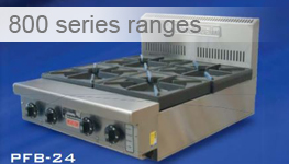 800 Series Ranges Cooktops